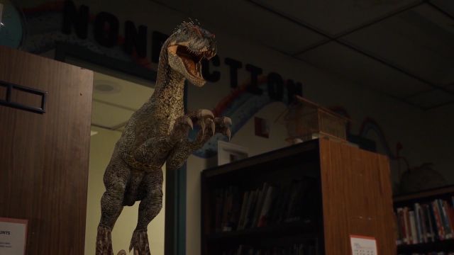 Dino in the school!!!