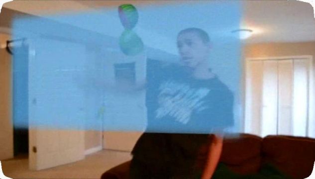 Holographic Fruit Ninja!!