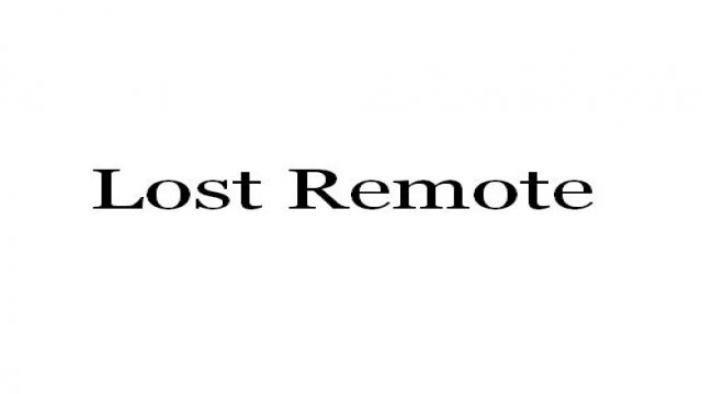 Video Haiku - Lost Remote